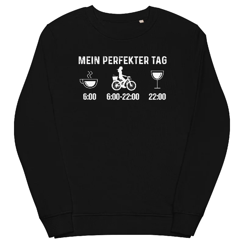 Mein Perfekter Tag 2 - Unisex Premium Organic Sweatshirt Graphic Sweatshirts Collection