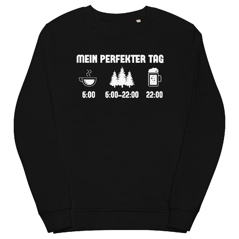 Mein Perfekter Tag 3 - Unisex Premium Organic Sweatshirt Winter Hoodie Sweatshirt