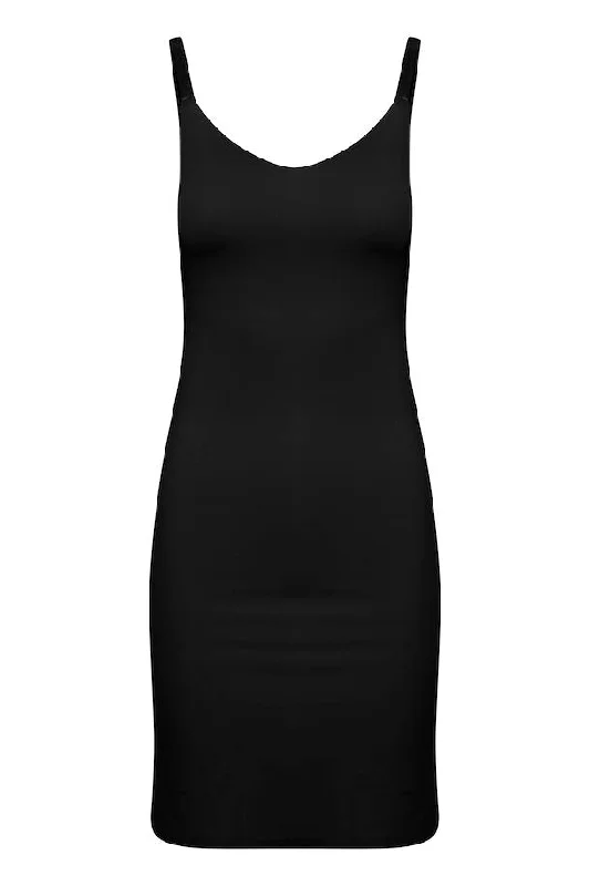 The Asiv Slip Dress - Black Women's pajama sets