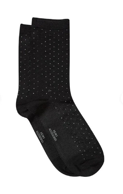 The Fenja Socks - Black Dot Pajama sets with pockets