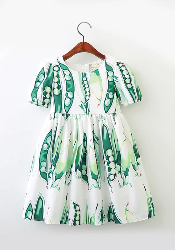 Bongo Pea Print Dress Party floral dresses