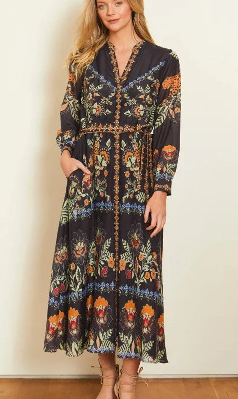 Caballero Michelle Dress - Vintage Cheetah Bold pattern unclassified dresses