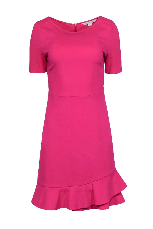 Diane von Furstenberg - Hot Pink Sheath Dress Sz 4 Best-selling unclassified dresses