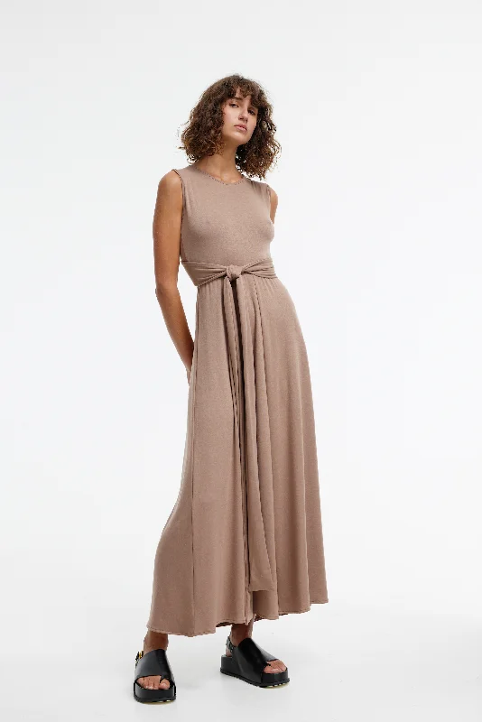 ELIZA DRESS - PORCINI Long unclassified dresses