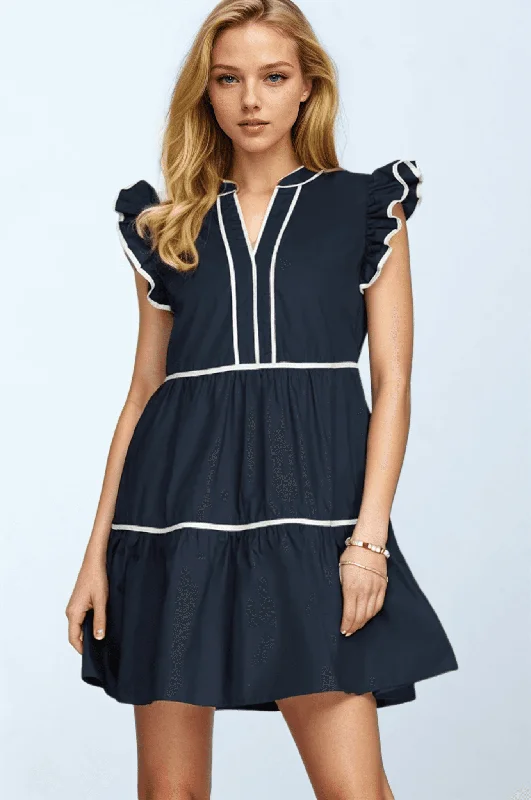 Piper Tiered Woven Dress Lounge unclassified dresses