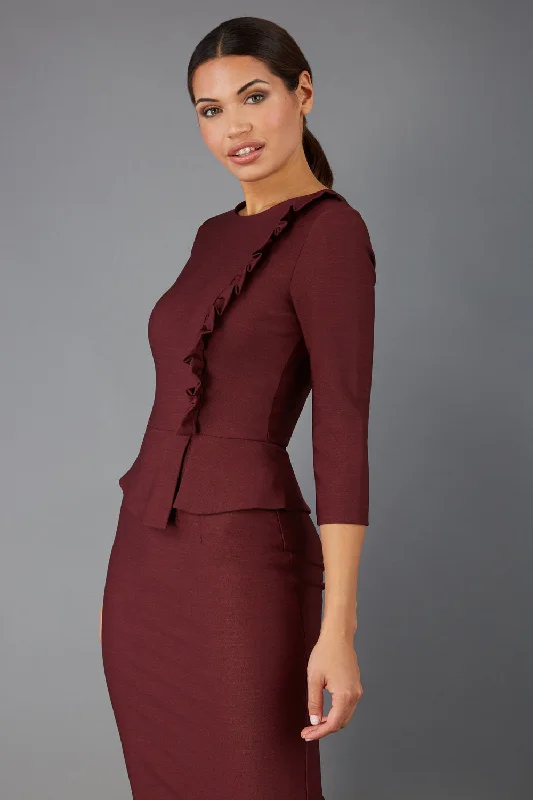 Seed Imperia Sleeved Peplum Dress Best-selling unclassified dresses