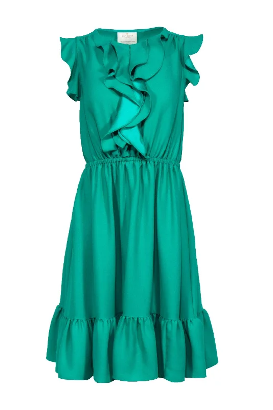 Kate Spade - Kelly Green Sleeveless Dress Sz 6 Everyday wear unclassified dresses