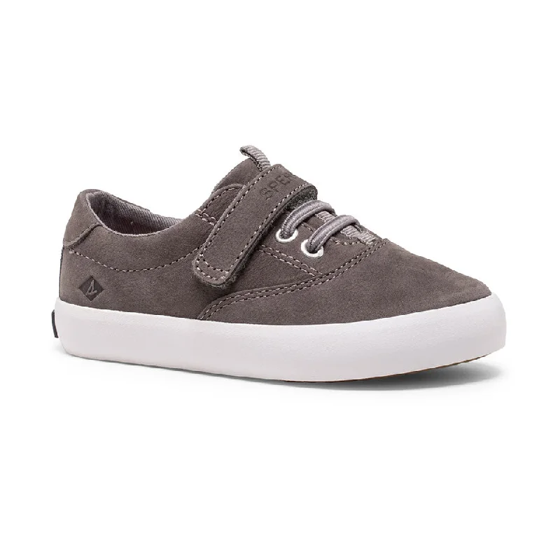 Spinnaker Kid's Washable Sneaker - Grey Leather Lounge unclassified dresses