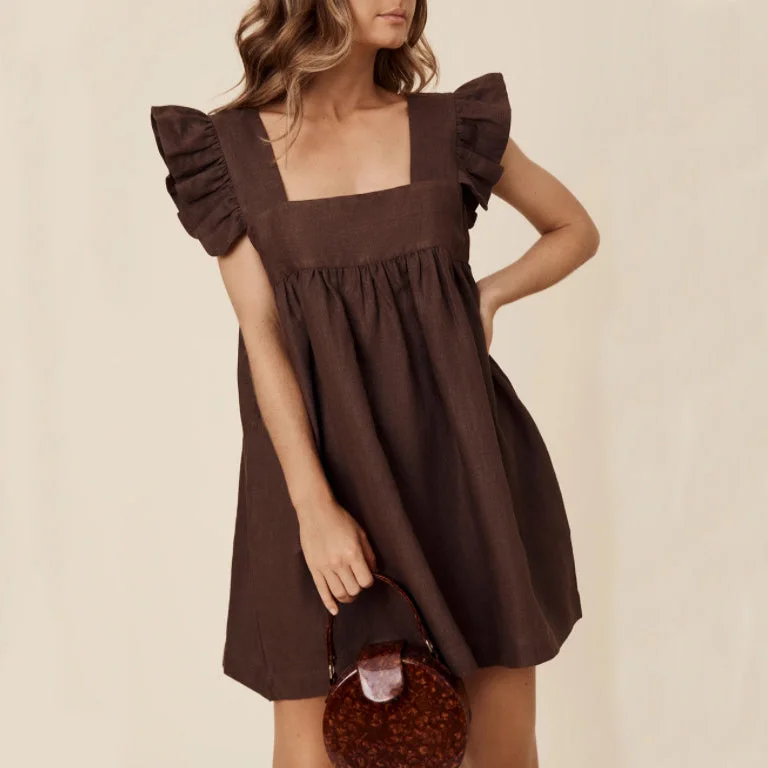 Summer Casual Ruffle Party unclassified dresses