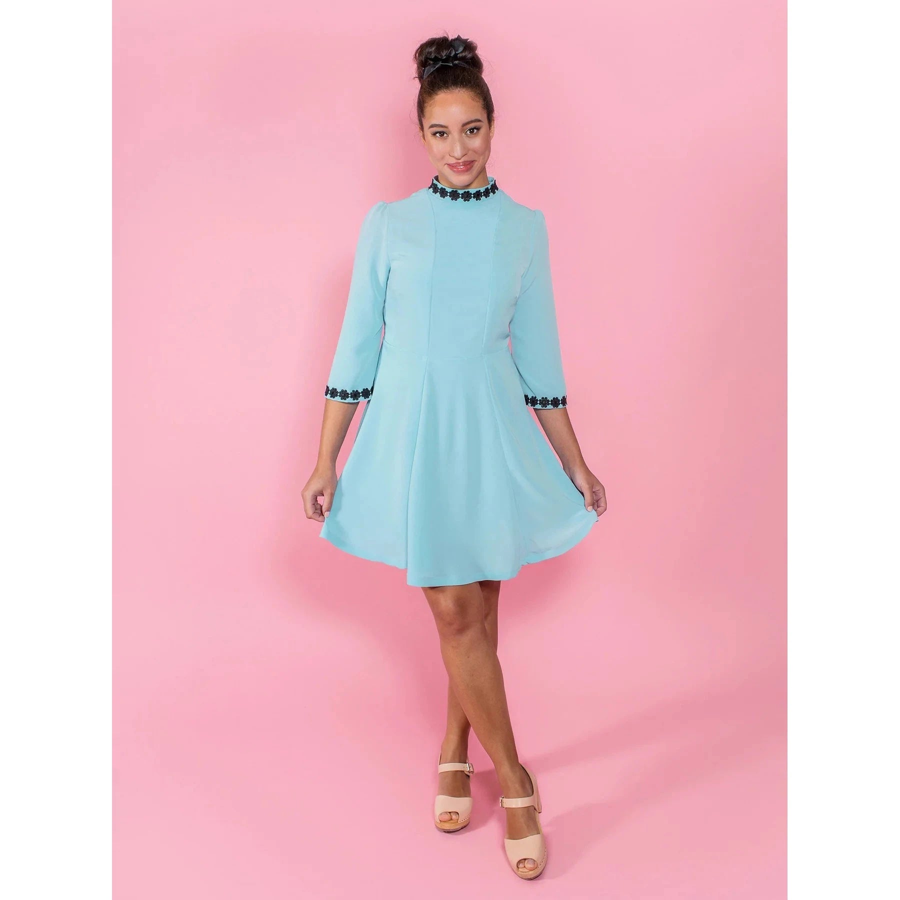 Tilly and the Buttons Martha Dress Paper Pattern Satin unclassified dresses