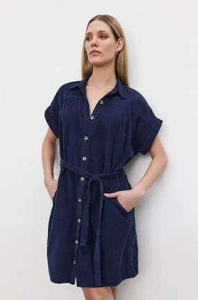 Velvet Macie Corduroy Dress - Night Summer unclassified dresses