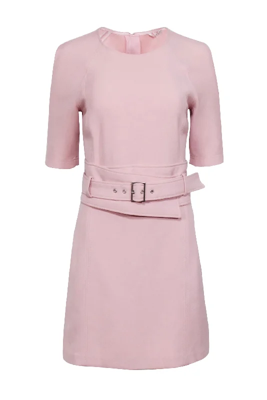 Veronica Beard - Blush Pink Belted Dress Sz 0 Wedding guest unclassified dresses