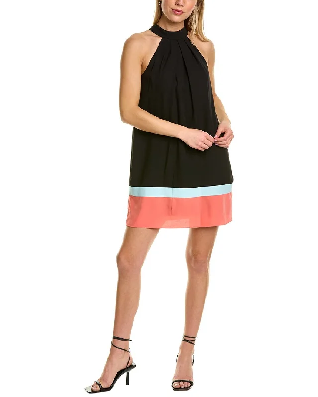 BCBGMAXAZRIA Halter Mini Dress A-line Mini Skirt