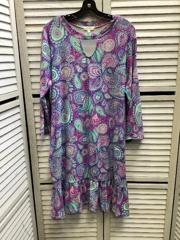 Dress Casual Maxi By Simply Southern In Multi-colored, Size: Xxl Stylish Maxi Skirt