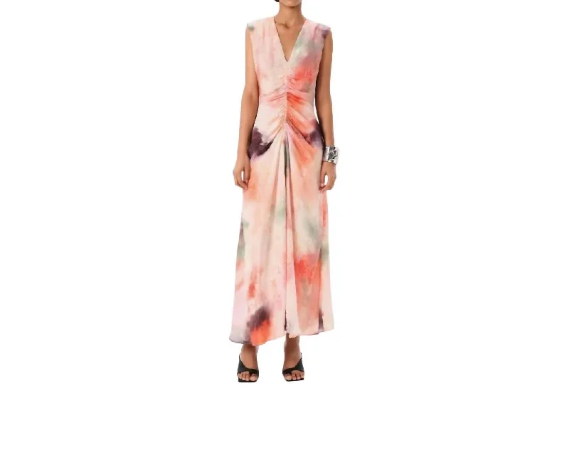 Jufre Tora Long Dress In Wild Rose Maxi Skirt Classic